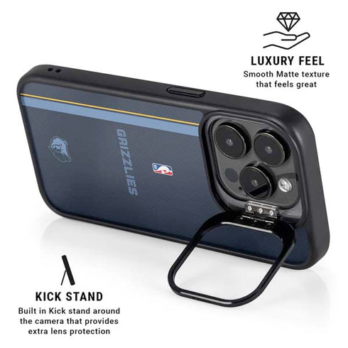 NBA Memphis Grizzlies Jersey iPhone 14 Pro Kickstand Case
